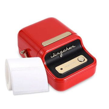 Niimbot NIIMBOT B21 BT Bluetooth prijenosni termalni pisač 203dpi aplikacija crveni