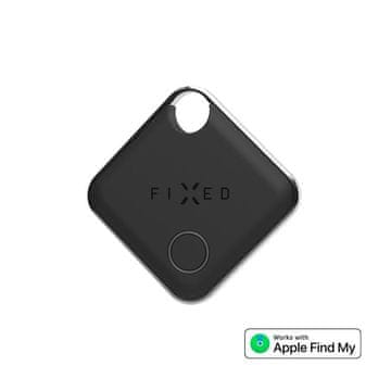 FIXED FIKSNI Lokator oznaka s podrškom za Apple Find My, crni (FIXTAG-BK)