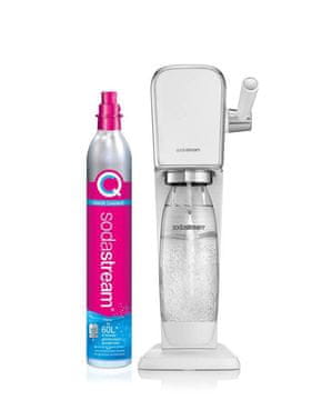 SodaStream ART bijela QC (1013511310), uređaj za gaziranje + kanister od 1 l bez BPA