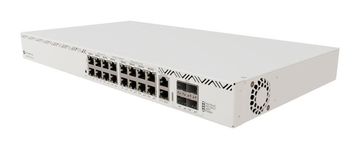 Mikrotik CRS320-8P-8B-4S+R PoE preklopnik 17xGigabit LAN, PoE port 16, PoE klasa PoE++, SFP port 4, Rack, metalno kućište, snaga 600W