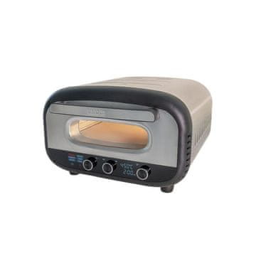 Unold Pizza Oven Alfredo 68806 – električna peć za pizzu od 1700 W (srebrna)