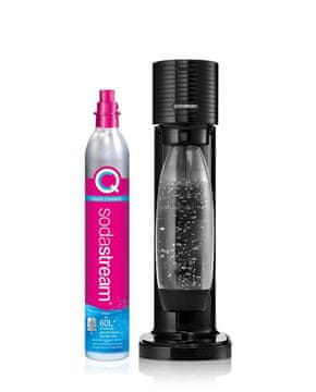 SodaStream Gaia QC (1017911770) crna + 1x 1L boca za višekratnu upotrebu bez BPA