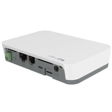 Mikrotik Knot IoT Gateway WI-FI 4, 2x 10/100 LAN, 300Mbps, SIM, USB, PoE Router RB924I-2ND-BT5&BG77