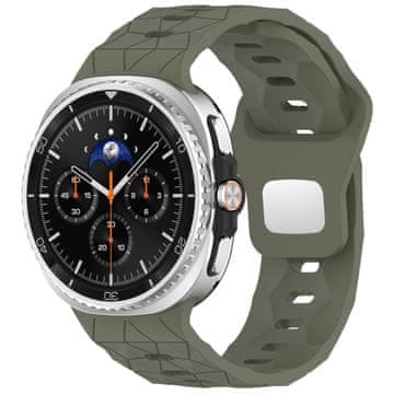 BStrap Silicone Grid remen za Samsung Galaxy Watch 8, yellow