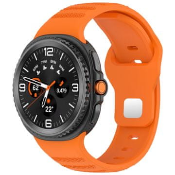 BStrap Silicone Dotline remen za Samsung Galaxy Watch 8, orange
