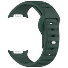 BStrap Silicone Dotline remen za Samsung Galaxy Watch 8, green
