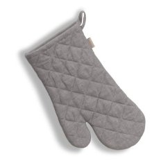 Kela Rukavica za pećnicu KL-12803 oven gloves Puro 55% cotton/45% linen gray 31.0x18.0cm