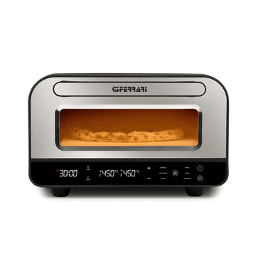 G3 Ferrari Pizza Pro G10204 električna peć za pizzu do 400 °C profesionalna pizza peć srebrno/crna