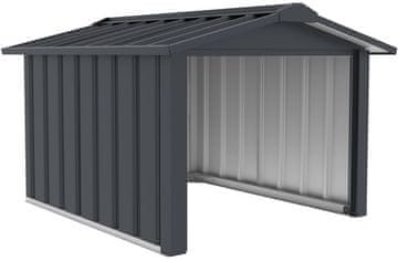 Rojaplast Skladišna Garaža za Robotsku Kosilicu SMART A - Pocinčana, Siva