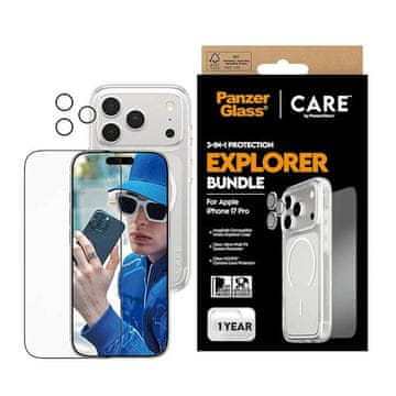 PanzerGlass Care set 3u1 za iPhone 17 Pro (CR74977)