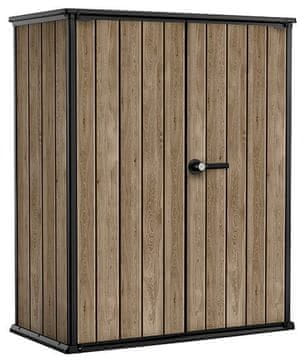 KETER Keter SIGNATURE vrtni ormarić 1400 L, DECOCOAT imitacija drva, Ashwood 140x74x170 cm