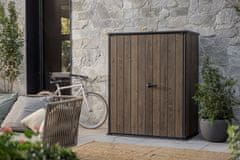 KETER Keter Signature vrtni ormarić 1400 L DECOCOAT, orah, 140×74×170 cm