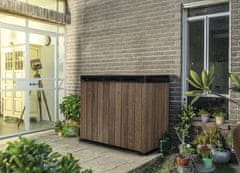 KETER Keter Deco Horizontal Store It Out vrtni ormarić 1150 L, orah