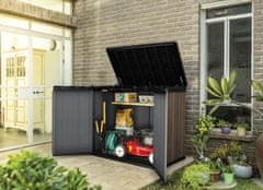 KETER Keter Deco Horizontal Store It Out vrtni ormarić 1150 L, orah