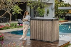 KETER Keter DECO Horizontal Store It Out vrtni ormarić 1150 L ashwood 141x82x120 cm