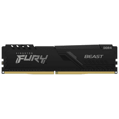 Kingston FURY 8GB DDR4 3200MHz CL16 Beast Black RGB RAM