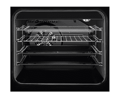 Electrolux LKR564276K staklokeramičko kuhalo, funkcija SteamBake i AirFry, mat crna (943005710)
