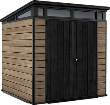 KETER KETER PENT Signature Vodoravna Kućica 7x7 - ASHWOOD Dlaka Jasena