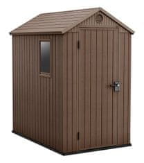 KETER Keter NEWTON 757 EVOTECH vrtna kuća, smeđa, 185x126x205 cm