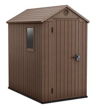 KETER Keter NEWTON 757 EVOTECH vrtna kuća, smeđa, 185x126x205 cm