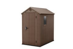 KETER Keter NEWTON 757 EVOTECH vrtna kuća, smeđa, 185x126x205 cm