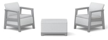 KETER balkonska garnitura Scandi Linea, siva (264043)