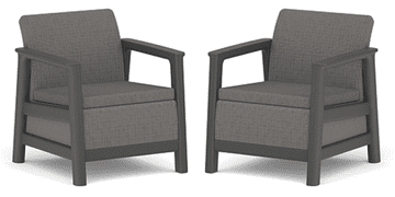 KETER vrtna garnitura Scandi Linea, grafit (270928)