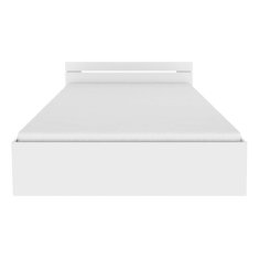 eoshop Multifunkcionalni krevet MICHIGAN 160x200 cm, biserno bijeli, s 2 ladice