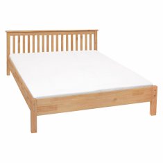 eoshop Dvokrevetni krevet TORINO 180x200 cm, masivni bor, medeno voskirano