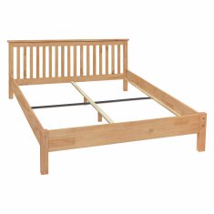 eoshop Dvokrevetni krevet TORINO 180x200 cm, masivni bor, medeno voskirano