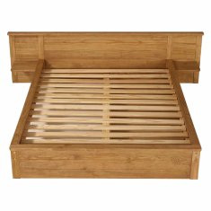 eoshop Dvokrevetni krevet KOMFORT 180x200 cm od masivnog bora, voskirana završna obrada