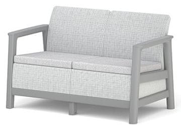 KETER vrtna sofa Scandi Linea, svijetlo siva (264045)
