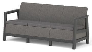 KETER vrtna sofa Scandi Linea, grafitna (270927)