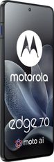 Motorola Edge 70 12GB/512GB pametni telefon grafitna (Pantone Gadget Gray)