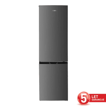 VOX electronics NF3210IXE kombinirani hladnjak, E klasa, H:182 L, Z:71 L, srebrni