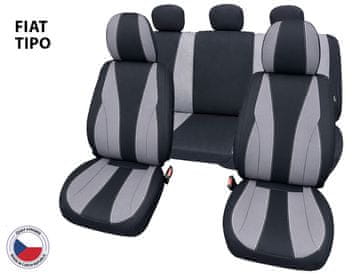 Cappa Navlake za auto Perfetto TM Fiat Tipo crna/siva