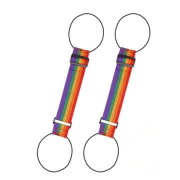 HOME & MARKER® Podesivi elastični remen za kovčeg 2 kom, 26–41 cm, traka za pričvršćivanje torbi na putnom koferu | LUGSTRAP