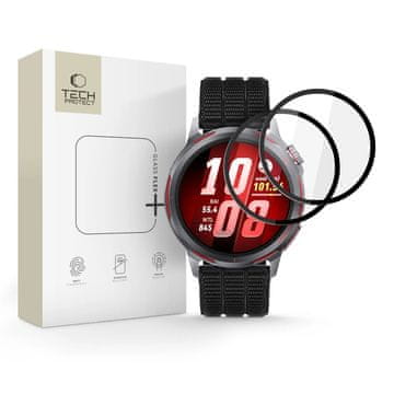 Tech-protect Glass Flex 2x zaštitno staklo za Huawei Watch GT Runner 2, crno