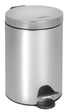 Sanela SANELA kanta za otpad s PVC umetkom 5 l, sjajni nehrđajući čelik
