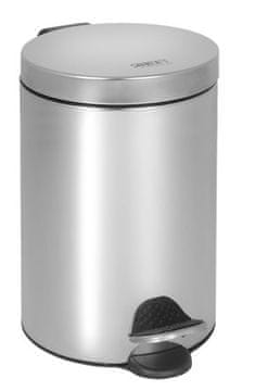 Sanela Sanela kanta za otpad 10 L s PVC uloškom, mat nehrđajući čelik