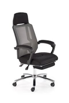 Halmar Uredska stolica Freeman, crna/siva mreža, TILT mehanizam, nosivost 100 kg