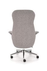 Halmar KEVIN uredska stolica svijetlosiva, MULTIBLOCK, aluminijska baza, tkanina 74x68x118-125 cm