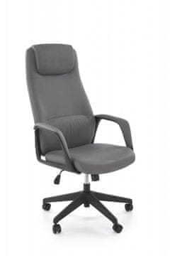 Halmar Uredska stolica RAZOR siva, eko koža, MULTIBLOCK, 116–124 cm