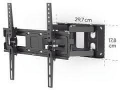 Hama Hama nosač za LCD/LED TV VESA 400x400, FullMotion škaraste krakove (65")