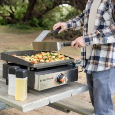 Blackstone Plinski roštilj 2142 EU, crni i srebrni