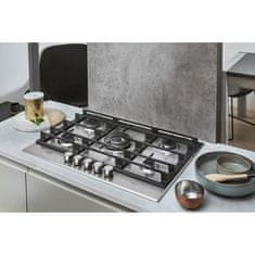 Whirlpool GMWL 728/IXL plinska ploča za kuhanje s više razina plamena, dvostruka kruna, wok plamenik 73 cm iXelium