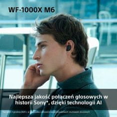 Sony WF-1000XM6 ANC bežične slušalice (TWS) srebrne boje