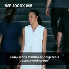 Sony WF-1000XM6 ANC bežične slušalice (TWS) srebrne boje