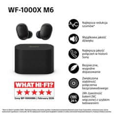 Sony WF-1000XM6 ANC bežične slušalice (TWS) crne boje