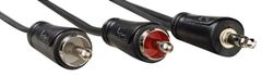 Hama Jack 3.5 - 2xCinch kabel 5m 205112